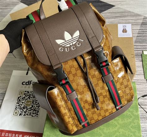 adidas x gucci backpack|Gucci X Adidas price.